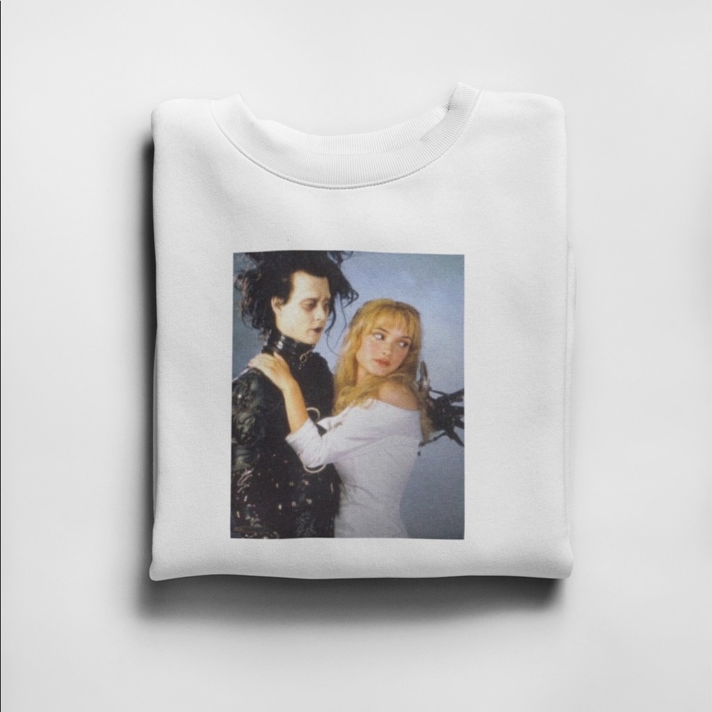 Edward Scissor Hands Shirt Hot Topic Tim Burton